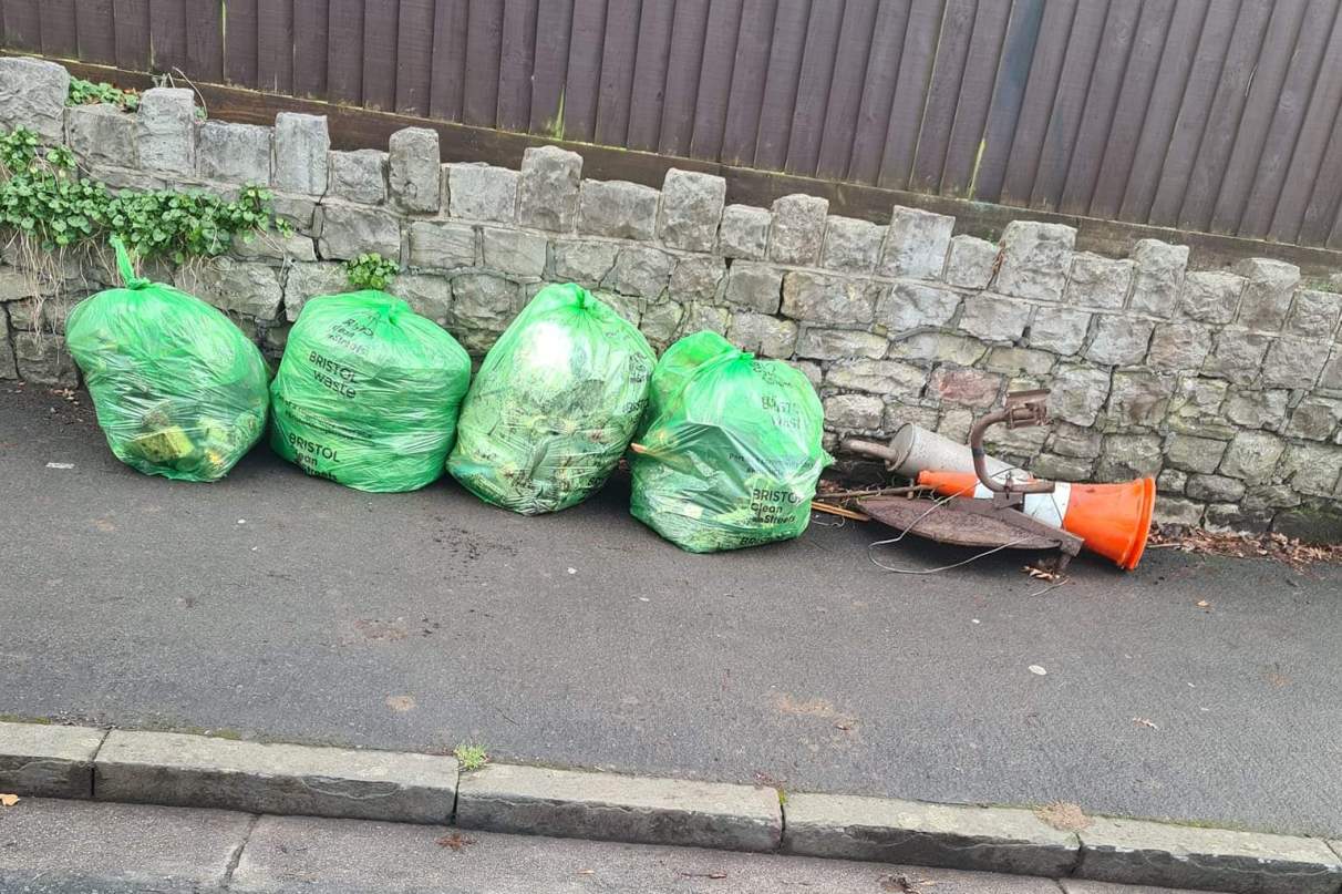 Clearing the Woodland in the Trym Valley Sea Mills