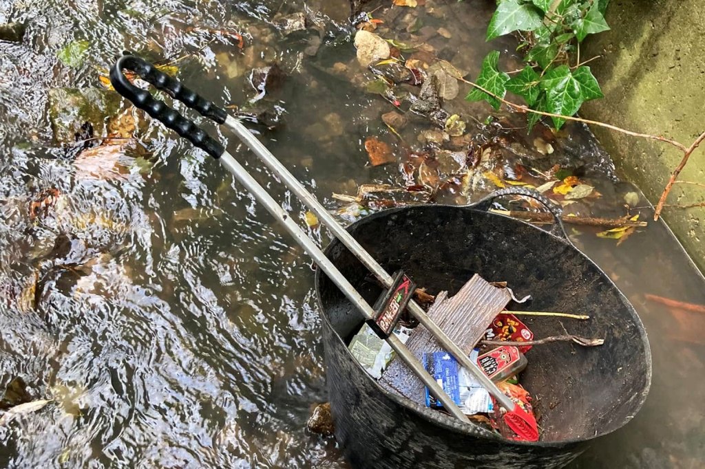 Cleaning the Trym and Hazel Brook