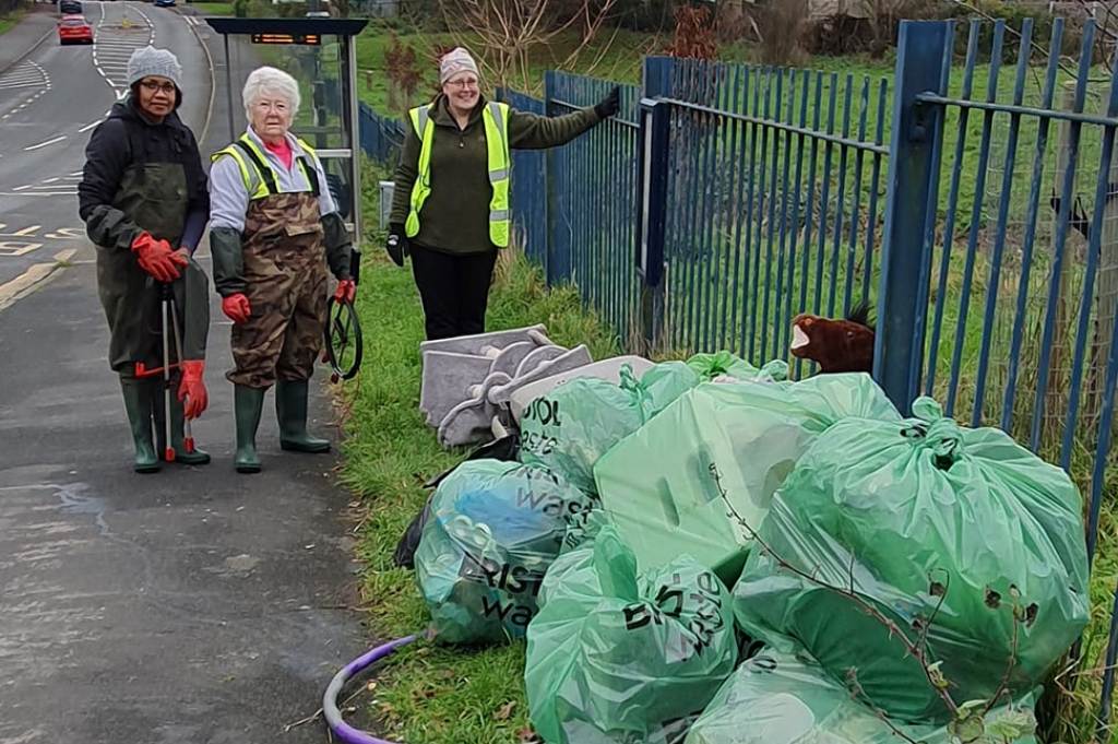 Recent litter and lots of fly-tipping